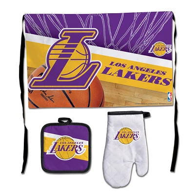 WinCraft Los Angeles Lakers Deluxe BBQ Set