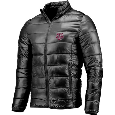 Men's Fanatics Black Texas A&M Aggies Full-Zip Puffer Jacket