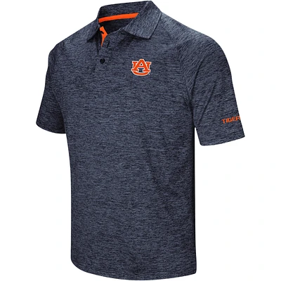 Men's Colosseum Navy Auburn Tigers Down Swing Polo