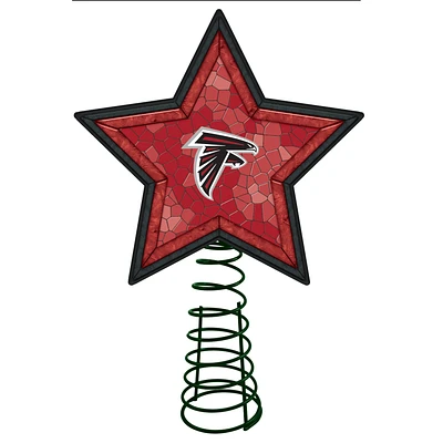 Atlanta Falcons Mosaic Tree Topper