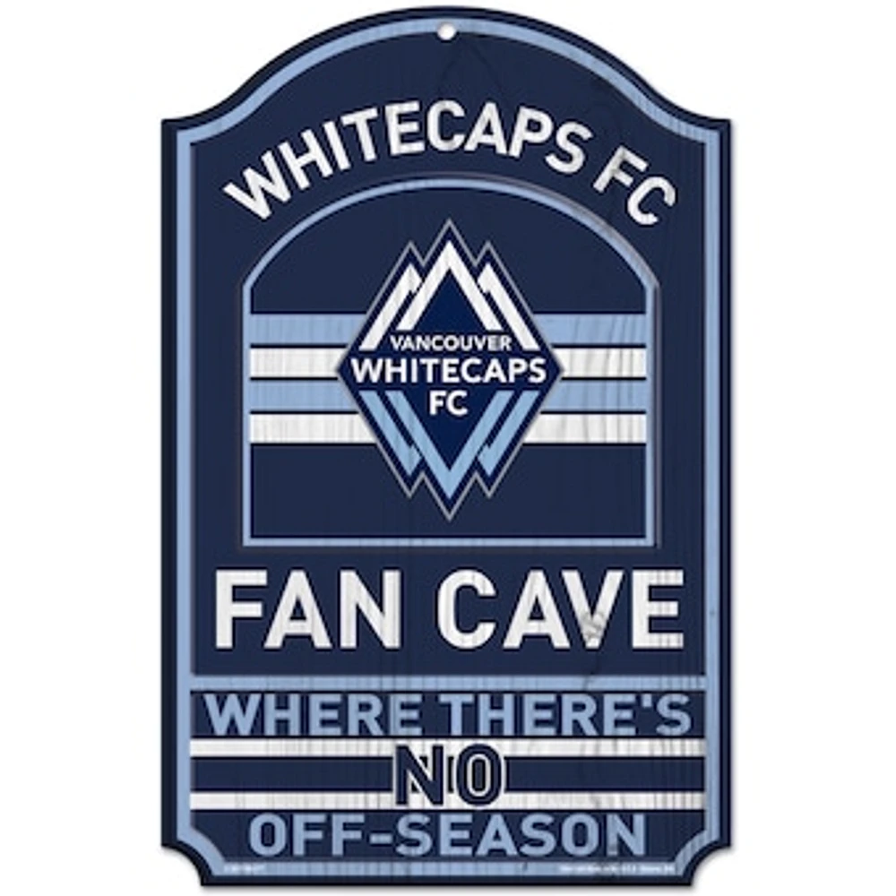 WinCraft Vancouver Whitecaps FC 11" x 17" Wood Sign