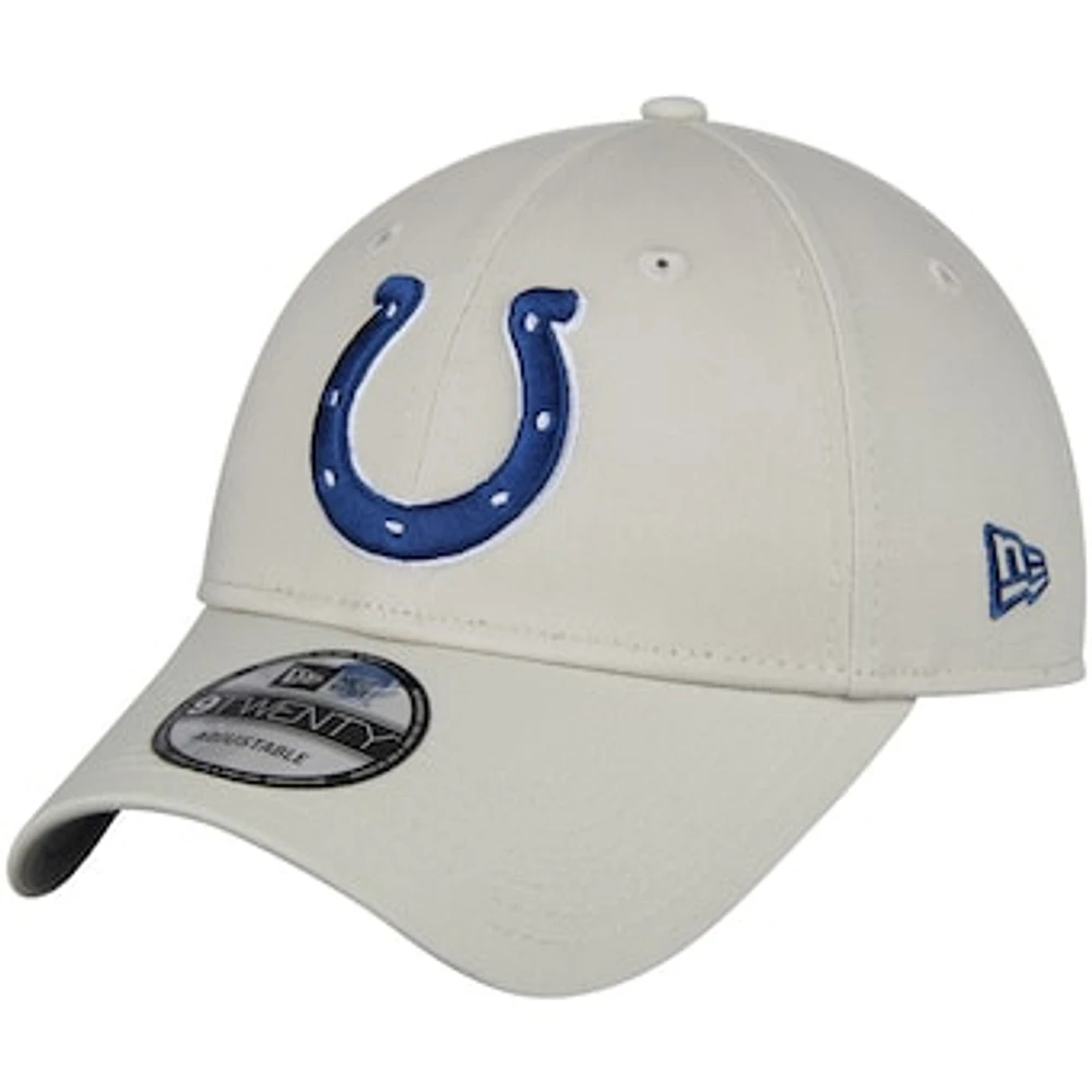 Men's New Era Khaki Indianapolis Colts Playmaker 9TWENTY Adjustable Hat