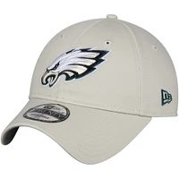 Men's New Era Khaki Philadelphia Eagles Playmaker 9TWENTY Adjustable Hat