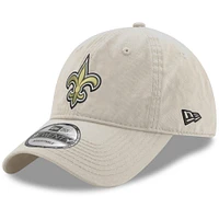 Men's New Era Khaki New Orleans Saints Playmaker 9TWENTY Adjustable Hat