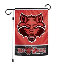 WinCraft Arkansas State Red Wolves 12" x 18" Double-Sided Garden Flag