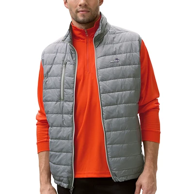 Men's Gray Abilene Christian University Wildcats Apex Compressible Quilted Vest