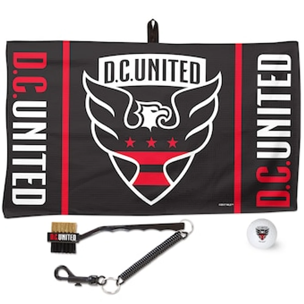 WinCraft D.C. United Golf Ball Towel & Brush Gift Set