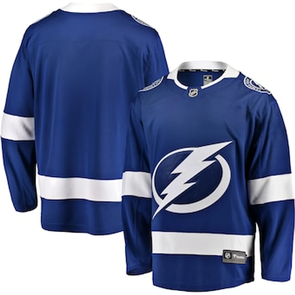 Men's Fanatics Blue Tampa Bay Lightning Breakaway Home Jersey