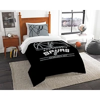 The Northwest Company San Antonio Spurs Reverse Slam Twin Comforter Set