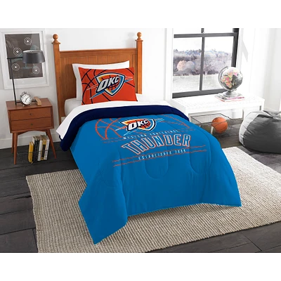 The Northwest Company Oklahoma City Thunder Reverse Slam Twin Comforter Set