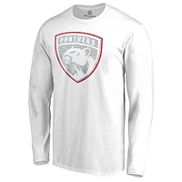 Men's White Florida Panthers Out Long Sleeve T-Shirt