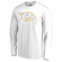 Men's White Nashville Predators Out Long Sleeve T-Shirt