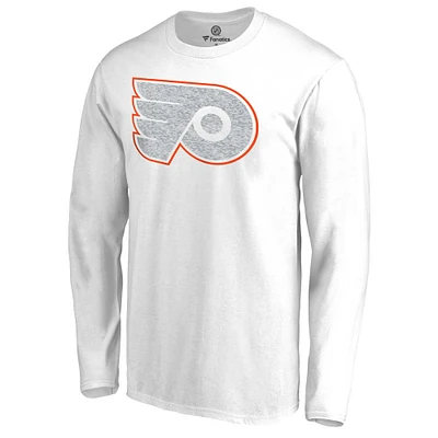 Men's White Philadelphia Flyers Out Long Sleeve T-Shirt