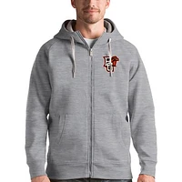 Men's Antigua Bowling Green St. Falcons Victory Full-Zip Hoodie