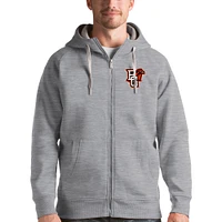 Men's Antigua Bowling Green St. Falcons Victory Full-Zip Hoodie