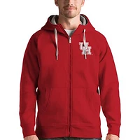 Men's Antigua Houston Cougars Victory Full-Zip Hoodie