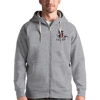 Men's Antigua New Mexico State Aggies Victory Full-Zip Hoodie