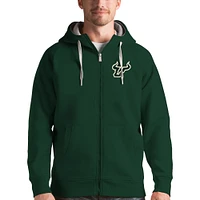 Men's Antigua South Florida Bulls Victory Full-Zip Hoodie
