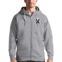 Men's Antigua Xavier Musketeers Victory Full-Zip Hoodie