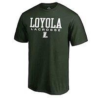 Men's Green Loyola Greyhounds Team Unity Lacrosse T-Shirt
