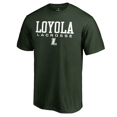 Men's Green Loyola Greyhounds Team Unity Lacrosse T-Shirt