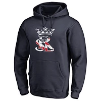 Men's Navy Real Salt Lake Club and Country Pullover Hoodie