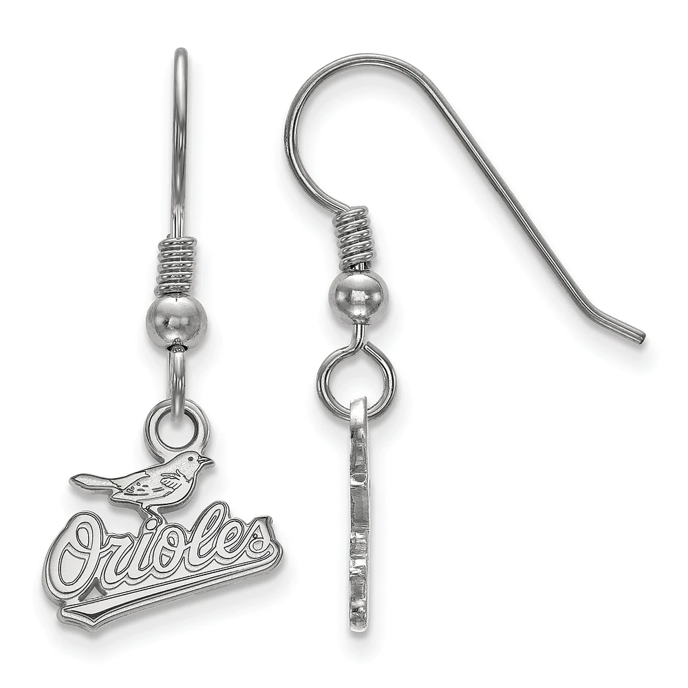 Women's Baltimore Orioles Sterling Silver Extra-Small Dangle Earrings