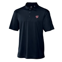 Men's Cutter & Buck Navy Washington Nationals Big & Tall DryTec Genre Polo