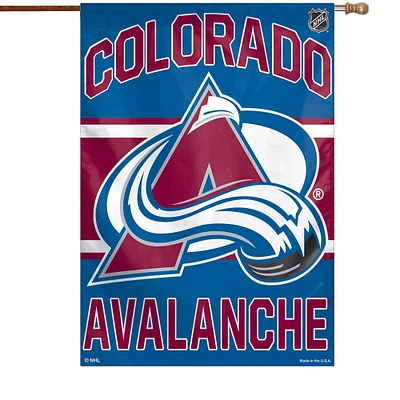 WinCraft Colorado Avalanche 28" x 40" Primary Logo Single-Sided Vertical Banner