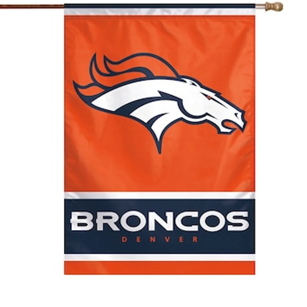 WinCraft Denver Broncos 28" x 40" Primary Logo Single-Sided Vertical Banner