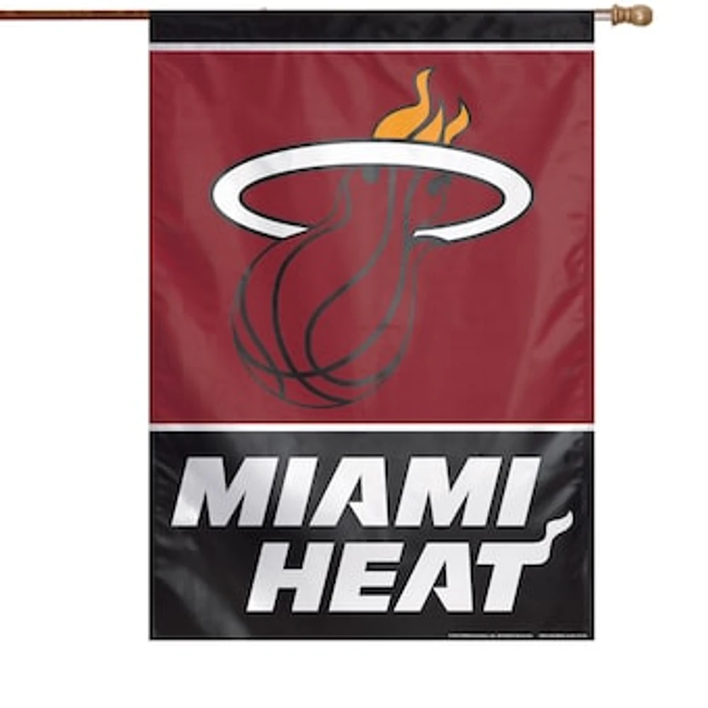 WinCraft Miami Heat 28" x 40" Primary Logo Single-Sided Vertical Banner