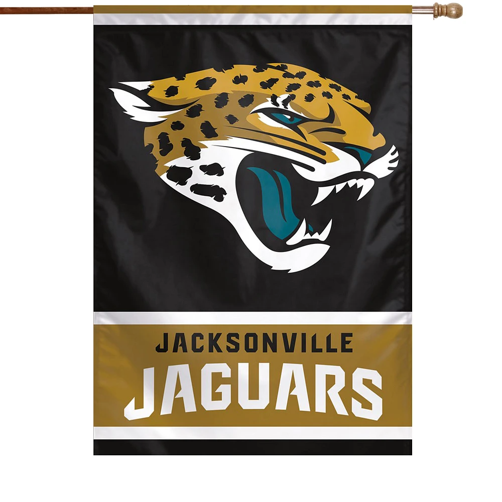 WinCraft Jacksonville Jaguars 28" x 40" Primary Logo Single-Sided Vertical Banner