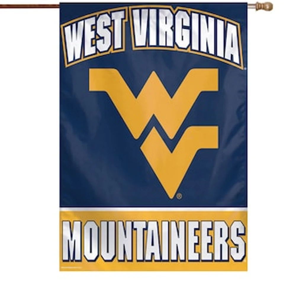 WinCraft West Virginia Mountaineers 28" x 40" Full Name Single-Sided Vertical Banner