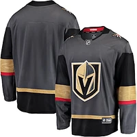 Men's Fanatics Gray Vegas Golden Knights Breakaway Alternate Jersey