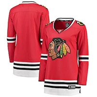 Women's Fanatics Red Chicago Blackhawks Breakaway Home Jersey