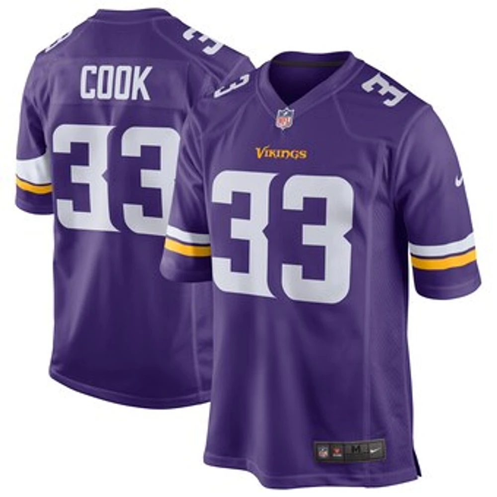 Youth Nike Dalvin Cook Purple Minnesota Vikings Game Jersey