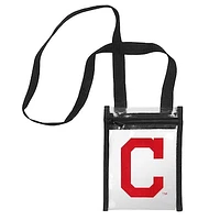 Women's Cleveland Indians Clear Crossbody Tote Bag