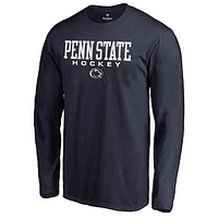 Men's Navy Penn State Nittany Lions Team Unity Hockey Long Sleeve T-Shirt