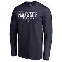 Men's Navy Penn State Nittany Lions Team Unity Hockey Long Sleeve T-Shirt
