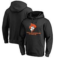 Men's Black Oklahoma State Cowboys Team Lockup Pullover Hoodie