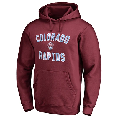 Men's Maroon Colorado Rapids Victory Arch Pullover Hoodie