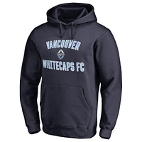 Men's Navy Vancouver Whitecaps FC Victory Arch Pullover Hoodie