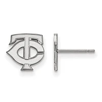 Women's Minnesota Twins Sterling Silver XS Post Earrings