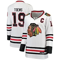 Women's Fanatics Jonathan Toews White Chicago Blackhawks Breakaway - Player Jersey