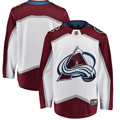 Men's Fanatics White Colorado Avalanche Breakaway - Blank Jersey