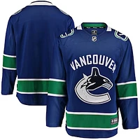 Men's Fanatics Blue Vancouver Canucks Breakaway - Blank Jersey