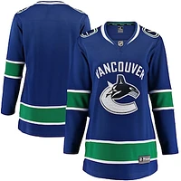 Women's Fanatics Blue Vancouver Canucks Breakaway Home - Blank Jersey