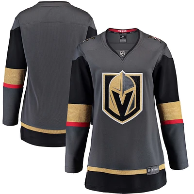 Women's Fanatics Black Vegas Golden Knights Breakaway Home - Blank Jersey