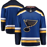 Youth Fanatics Blue St. Louis Blues Home Breakaway - Blank Jersey