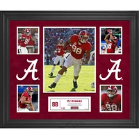 O.J. Howard Alabama Crimson Framed 23" x 27" 5-Photo Collage